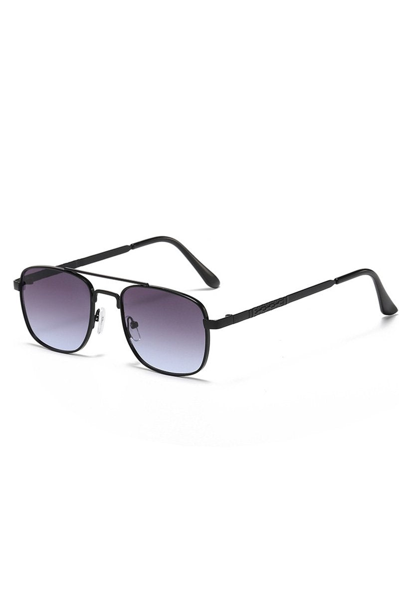 FLAT TOP FRAME SQUARE SUNGLASSES