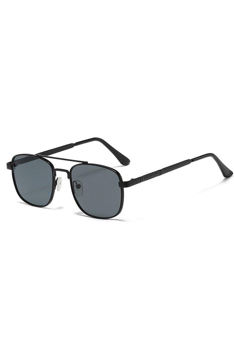 FLAT TOP FRAME SQUARE SUNGLASSES