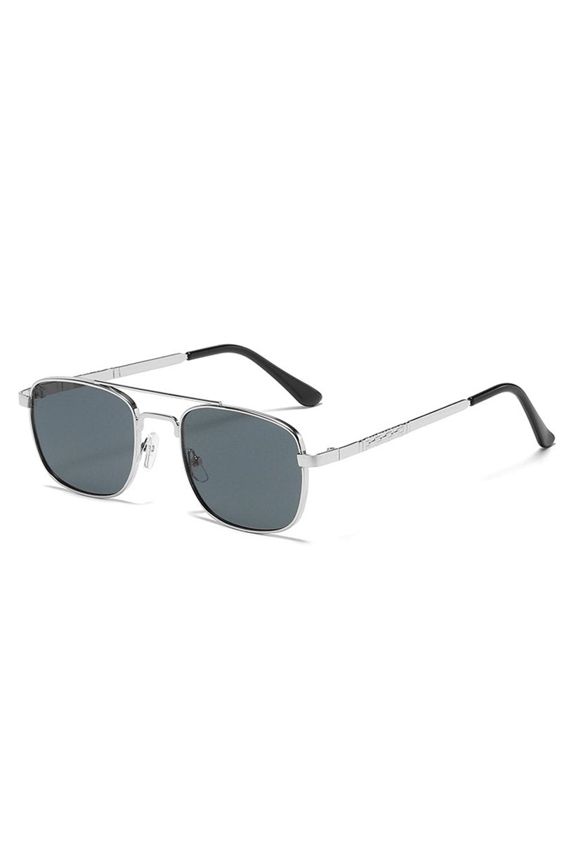 FLAT TOP FRAME SQUARE SUNGLASSES