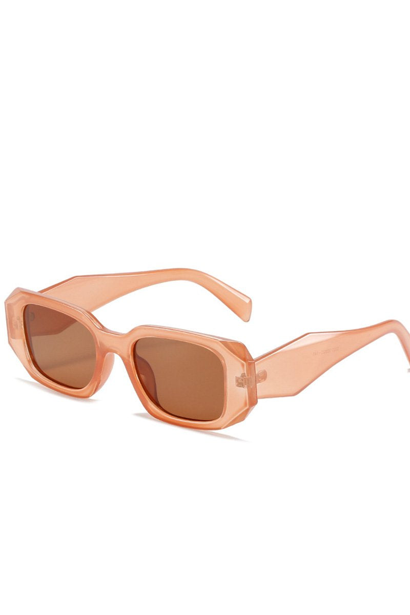WIDE SQUARE FRAME FASHION SUNGLASSES