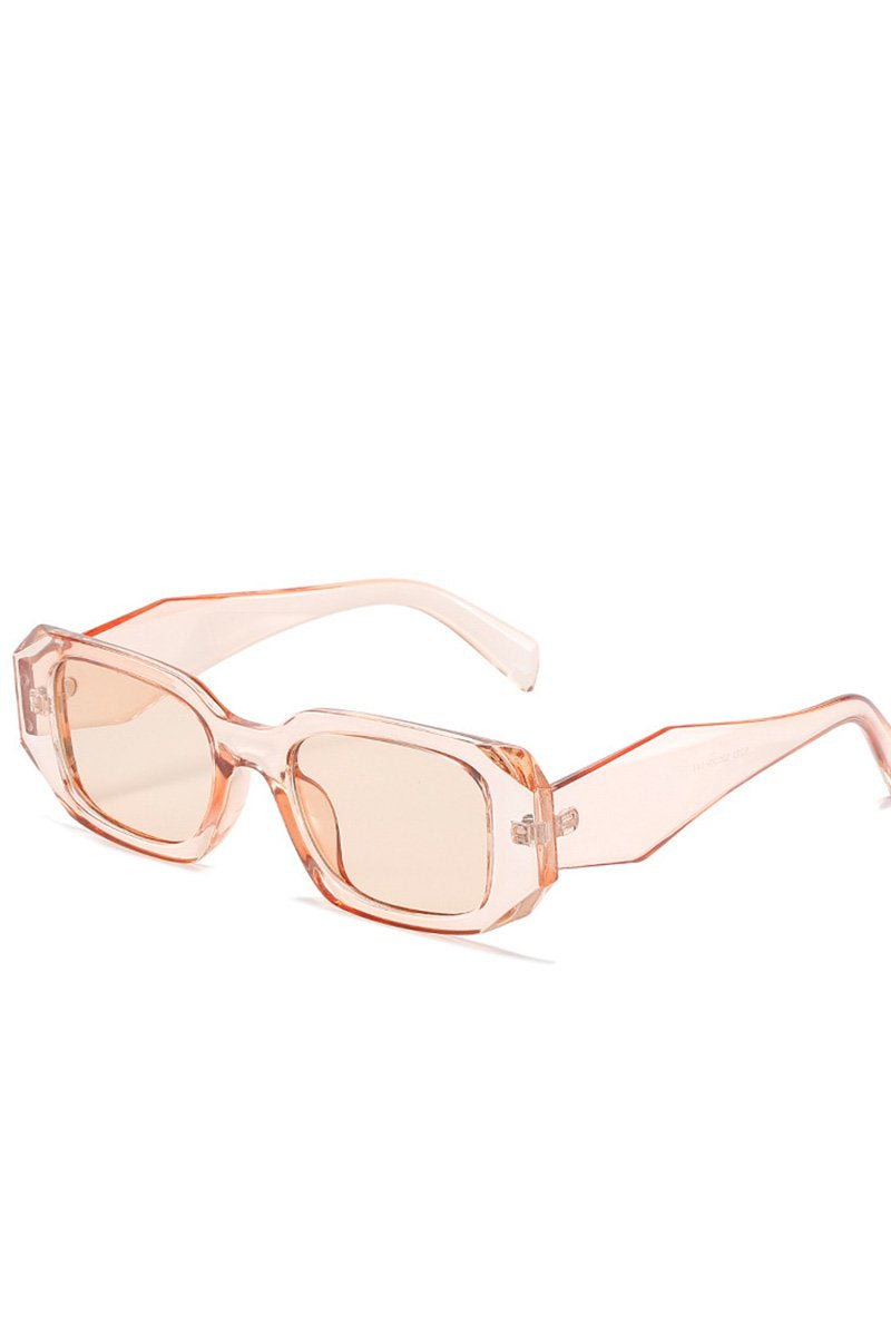 WIDE SQUARE FRAME FASHION SUNGLASSES
