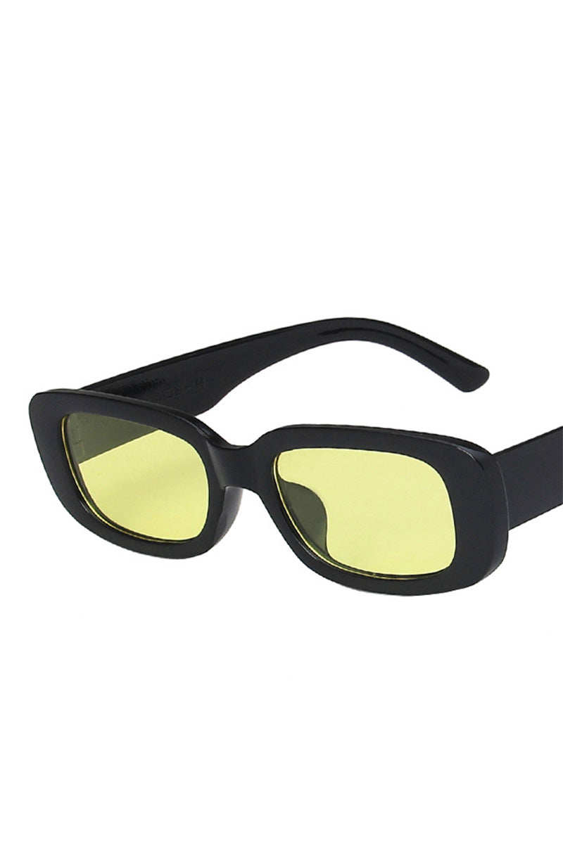 SQUARE FRAME FASHION GLASSES