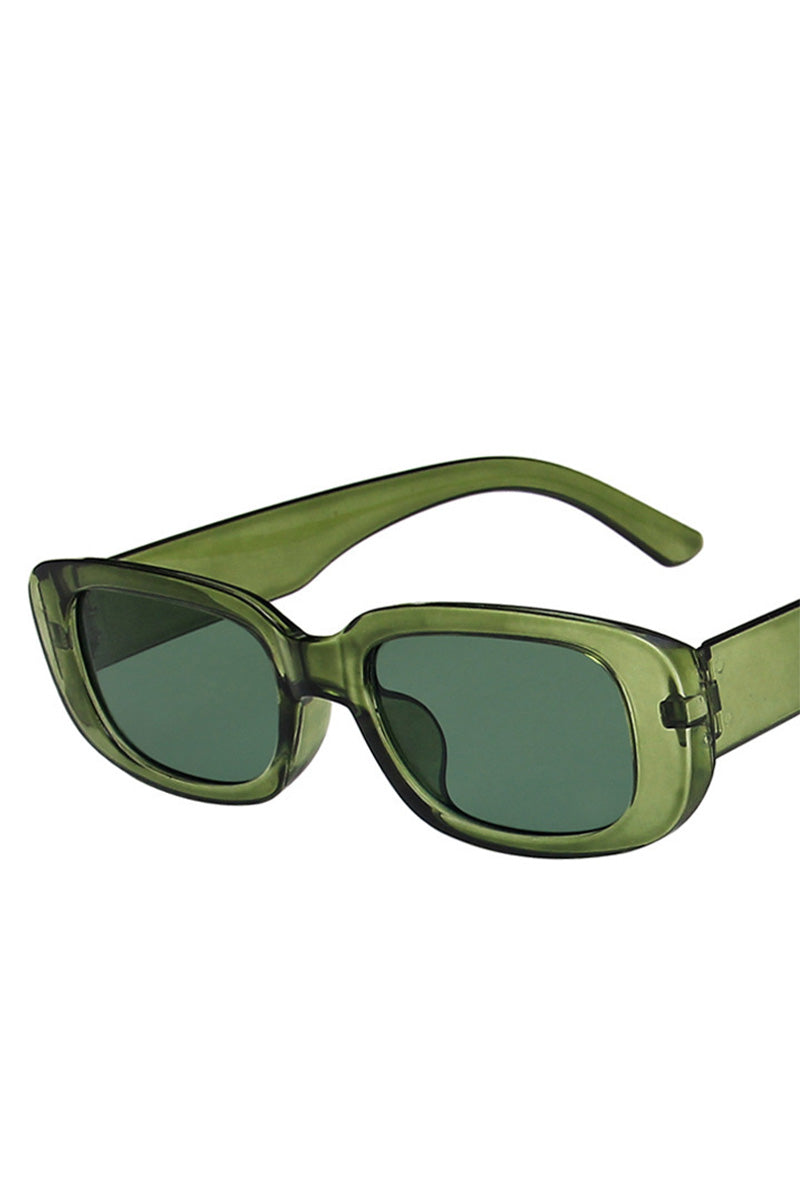 SQUARE FRAME FASHION GLASSES