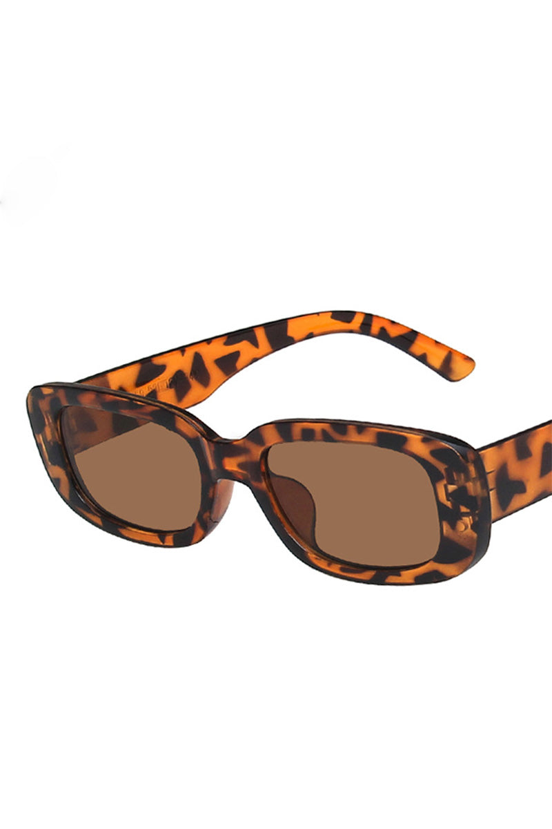 SQUARE FRAME FASHION GLASSES