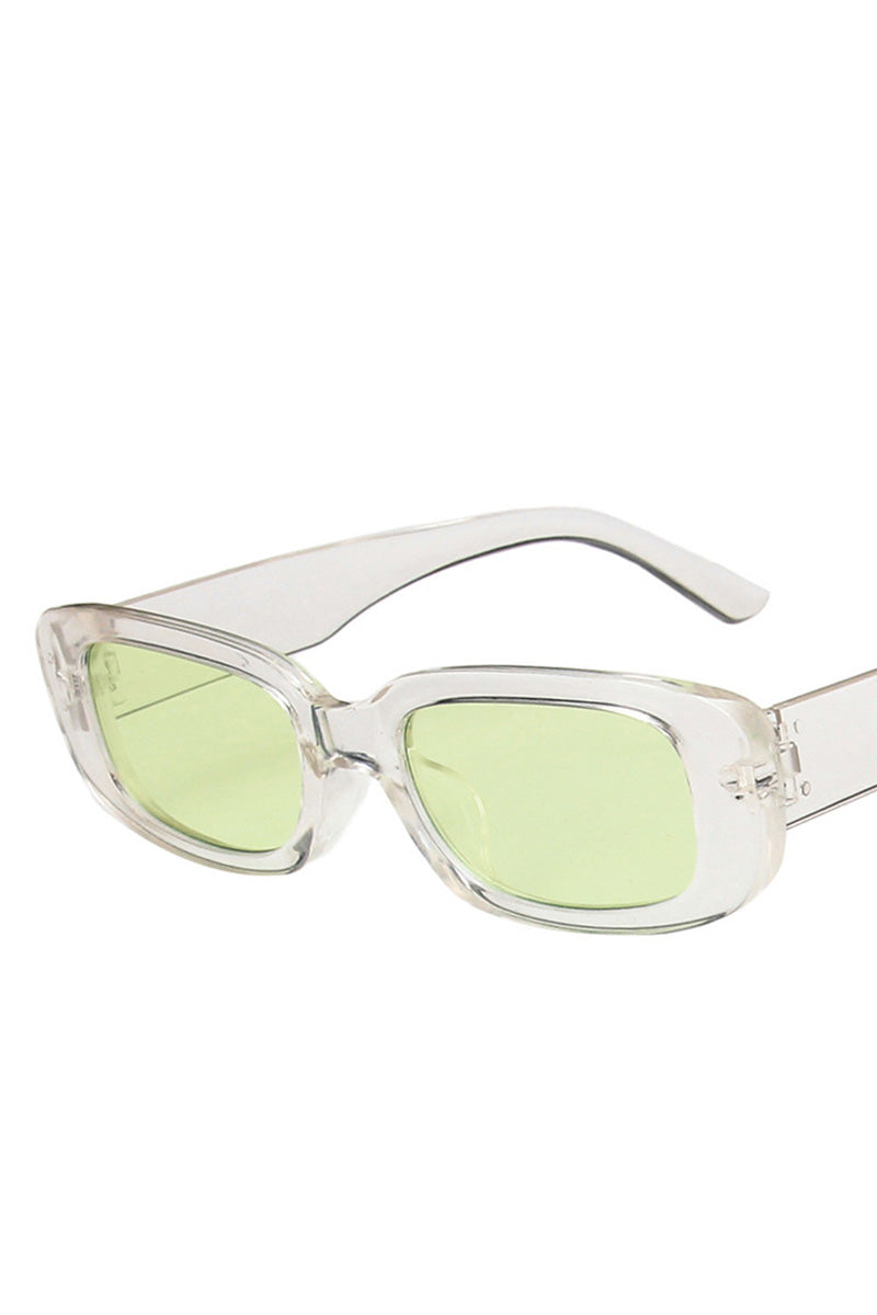 SQUARE FRAME FASHION GLASSES