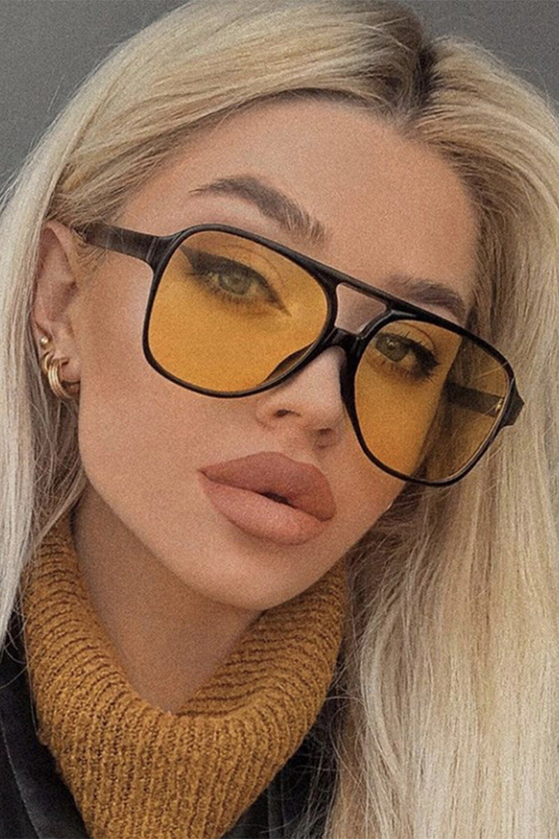 RETRO DOUBLE BEAM SUNGLASSES