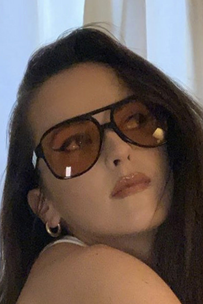 RETRO DOUBLE BEAM SUNGLASSES