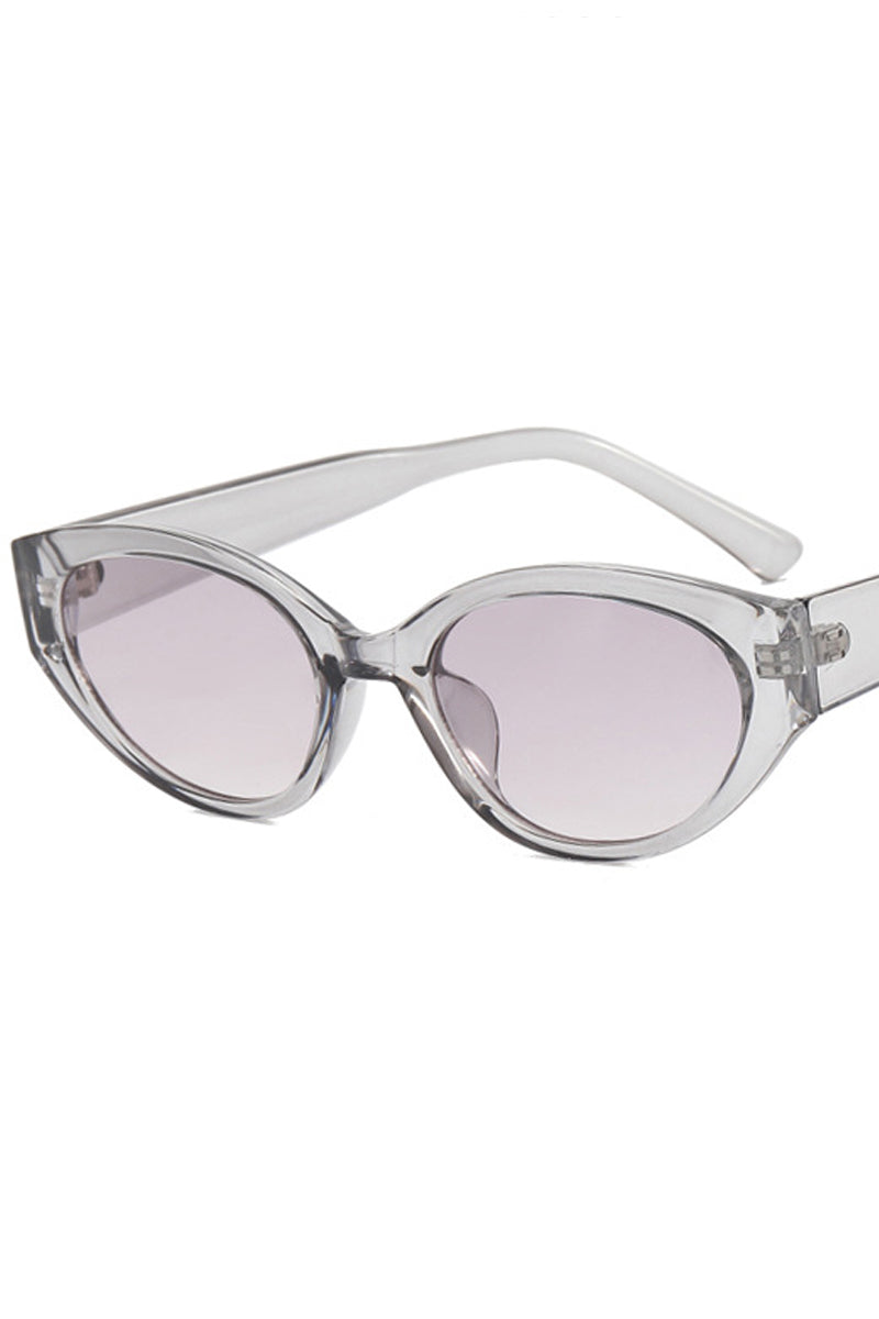 OVAL FRAME FASHION GLASSES