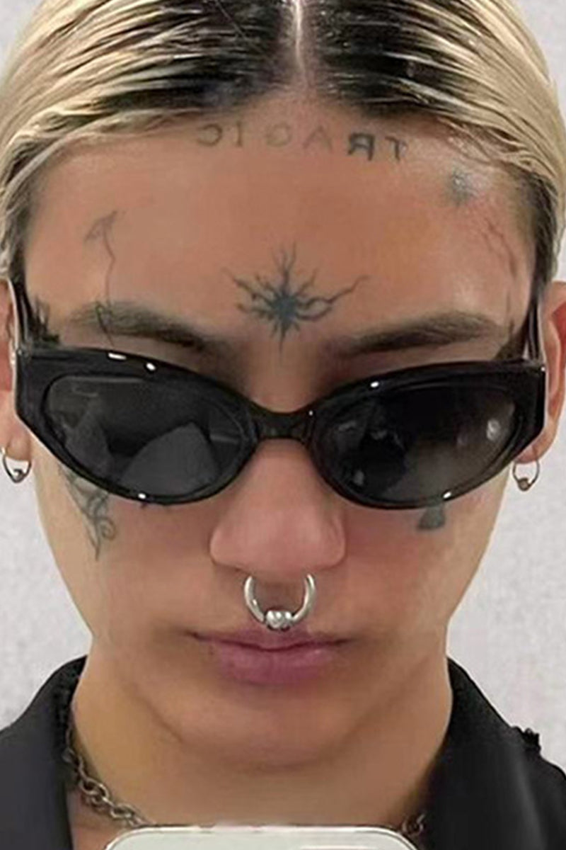 OVAL FRAME FASHION GLASSES