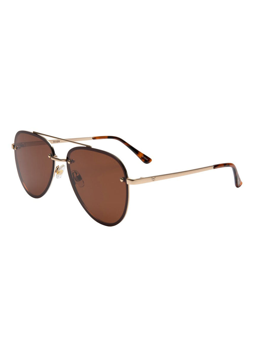 River Sunnies - Gold Brown