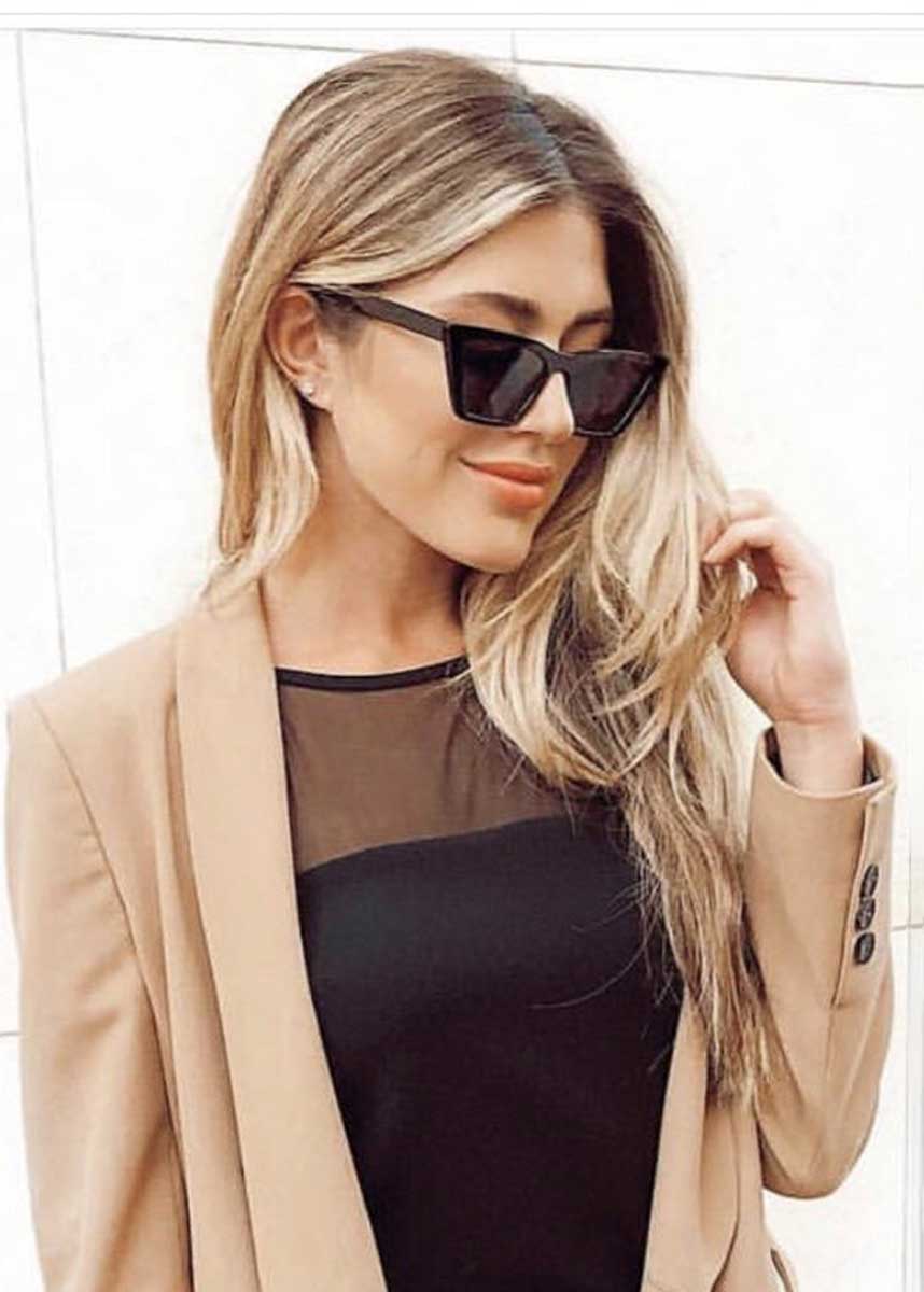 Rosey Sunnies - Black Smoke